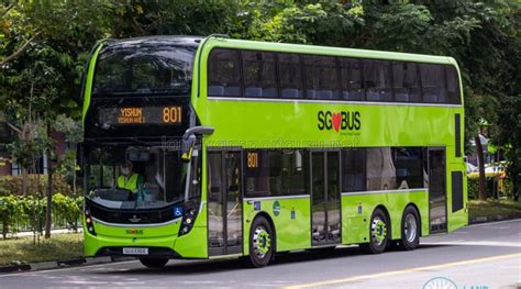 Tower Transit Feeder Bus Service 801 .